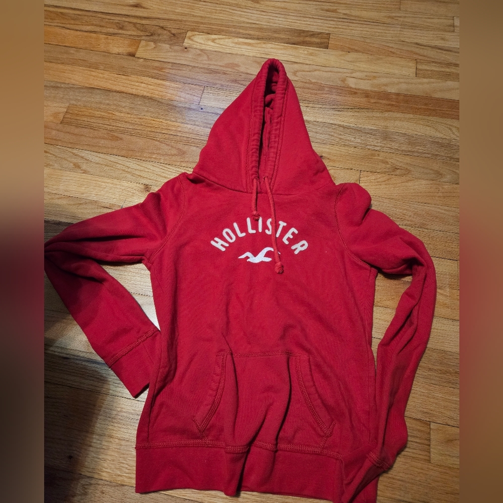 Red Hollister Hoodie